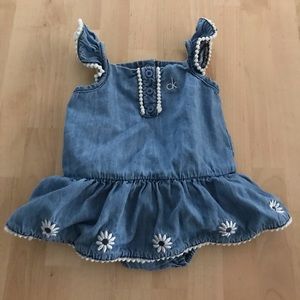 Chambray Calvin Klein romper